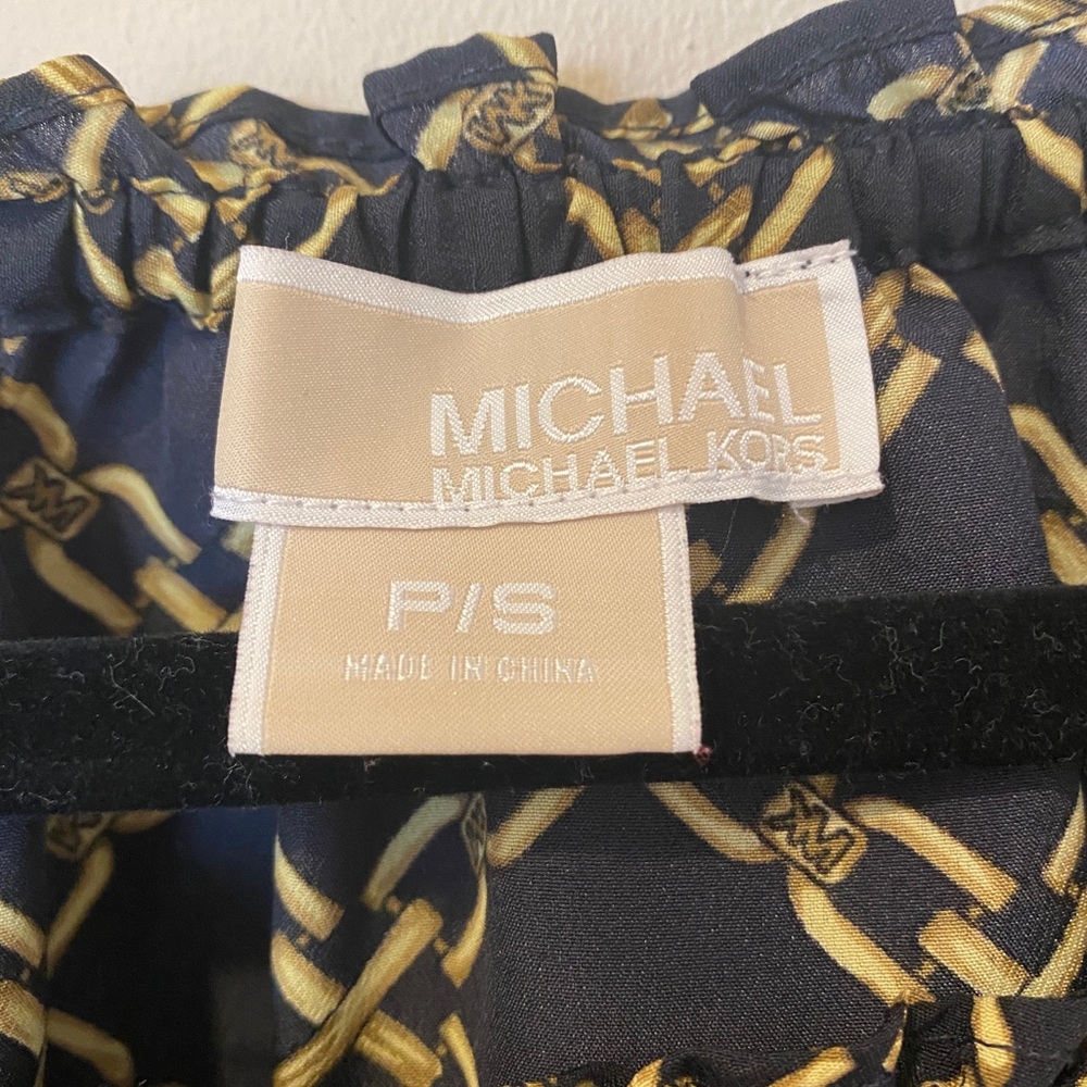 Michael Kors Chain Link Blouse (SP) - Picture 6 of 7